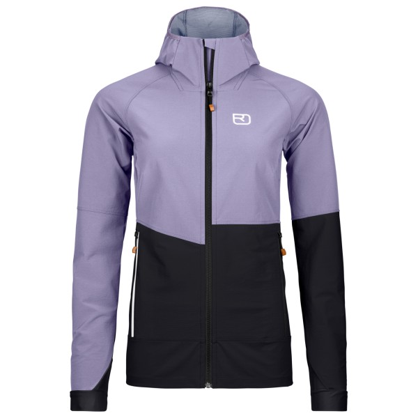 Image of Ortovox - Women"s Punta Berrino Hooded Jacket - Softshelljacke Gr S lila/schwarz'