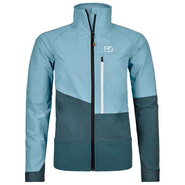 Ortovox Punta Berrino Jacket Softshelljacke Damen (Gr S |türkis/blau)