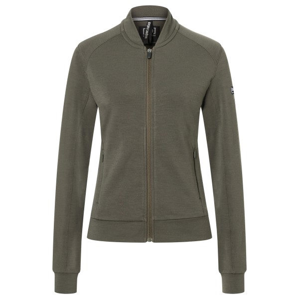 Image of super.natural - Women"s Motion Jacket - Freizeitjacke Gr S oliv/braun'
