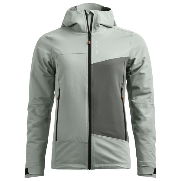 Ortovox Seceda Softshell Jacket Softshelljacke Damen Wandern (Gr L |grau)