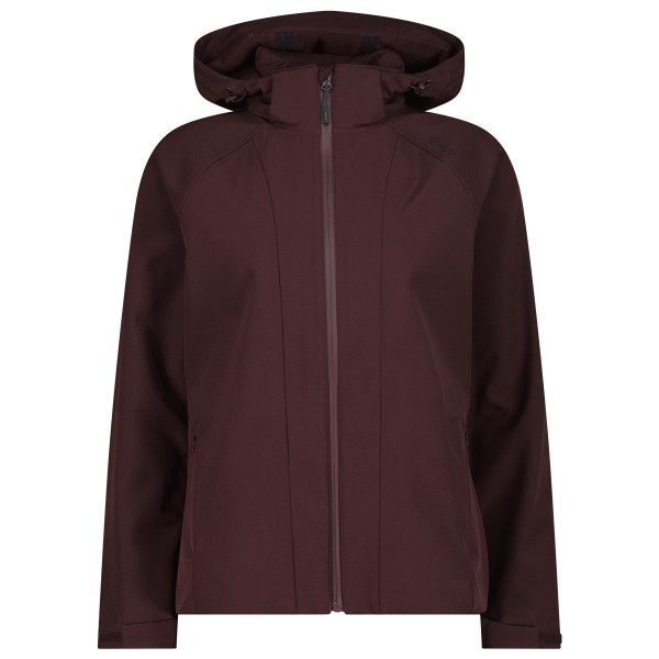 CMP Women’s Jacket Zip Hood Stretch Softshell Softshelljack Bruin