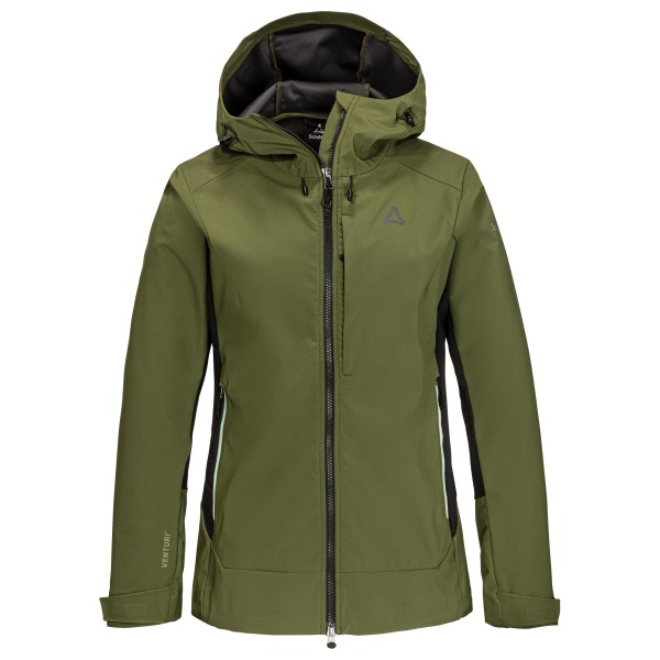 Schöffel Women’s Softshell Jacket Milagle Softshelljack Olijfgroen