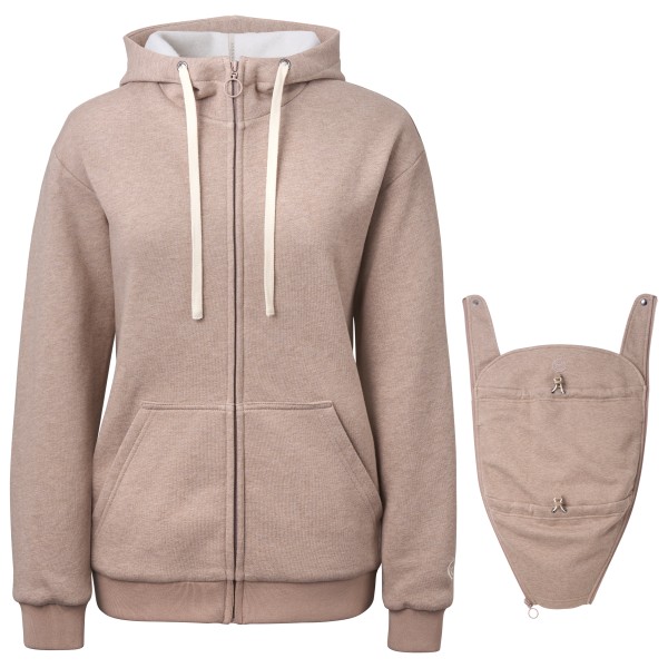 Mamalila – Women’s Sweat-Tragejacke London – Trainingsjack maat , Bruin