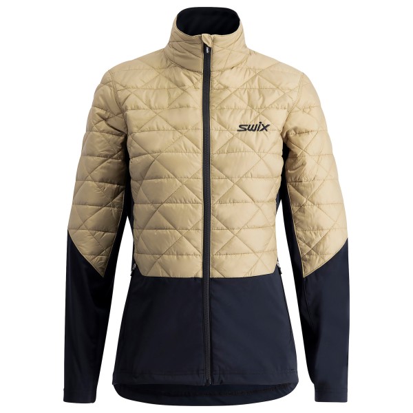 Swix Women’s Infinity Hybrid Insulated Jacket Langlaufjas Beige