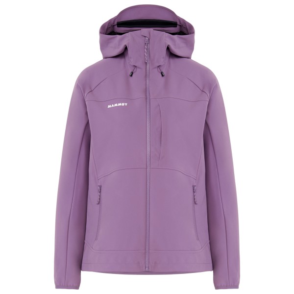 Mammut Women’s Ultimate Comfort Softshell Hooded Jacket Softshelljack Roze