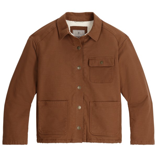 Freizeitjacke Royal Robbins El Cap Canvas Shacket Damen (Gr L |braun)