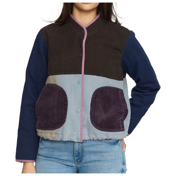 Selfhood Women’s Quilted Patchwork Jacket Vrijetijdsjack meerkleurig Multicolor