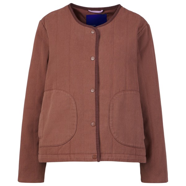 Selfhood Quilted Jacket Freizeitjacke Damen (Gr XS |braun)