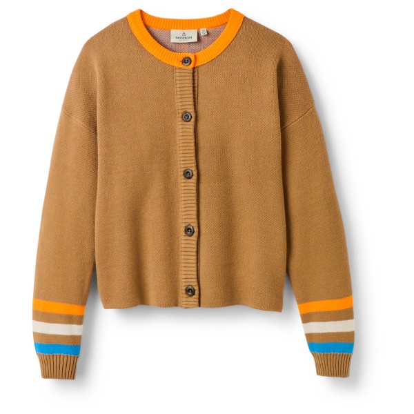 Passenger Dawner Knitted Cardigan Freizeitjacke Damen (Gr XS |braun)