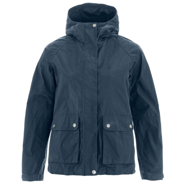 Freizeitjacke Fjällräven Vardag Vindby Jacket Damen (Gr XS |blau |wasserdicht)