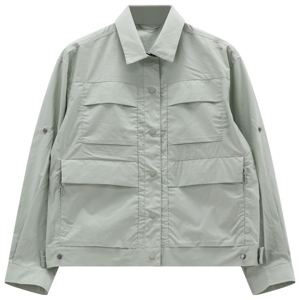 Jeanne Baret – Women’s Papyrus Utility Jacket – Vrijetijdsjack maat 36, Grijs
