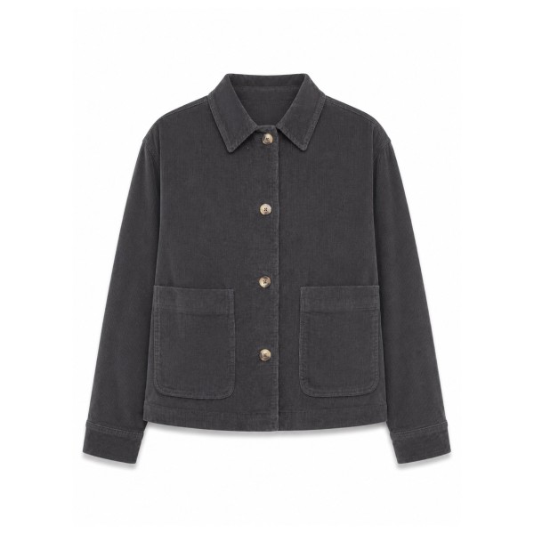 Mazine Women’s Corduroy Shacket Vrijetijdsjack Grijs