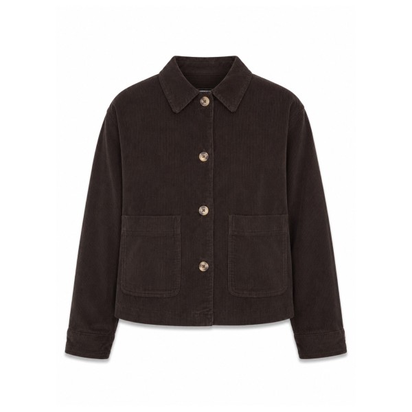 Mazine Women’s Corduroy Shacket Vrijetijdsjack Zwart