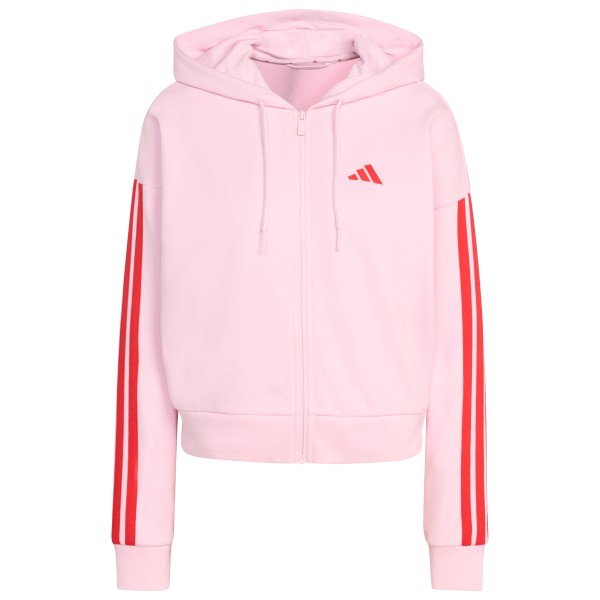 adidas - Women's 3-Stripes French Terry Full Zip Hoodie - Sweat- & Trainingsjack
