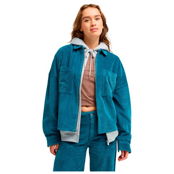 Roxy Women’s Chilled Out Washed Cord Vrijetijdsjack Blauw