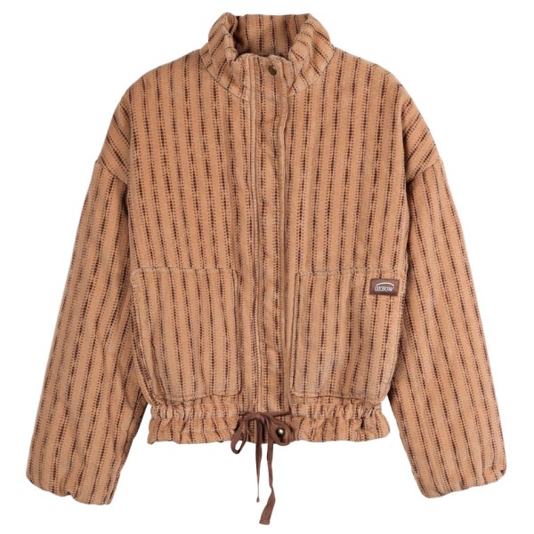 Oxbow Women’s Stripy Life Style Jacket Vrijetijdsjack Bruin