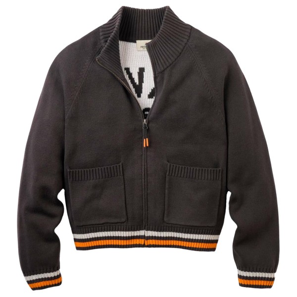 Passenger Women’s Penida Full-Zip Knitted Jacket Vrijetijdsjack Zwart
