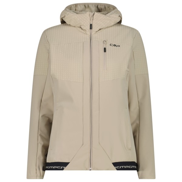 CMP Women’s Jacket Fix Hood 36M1116 Softshelljack Beige