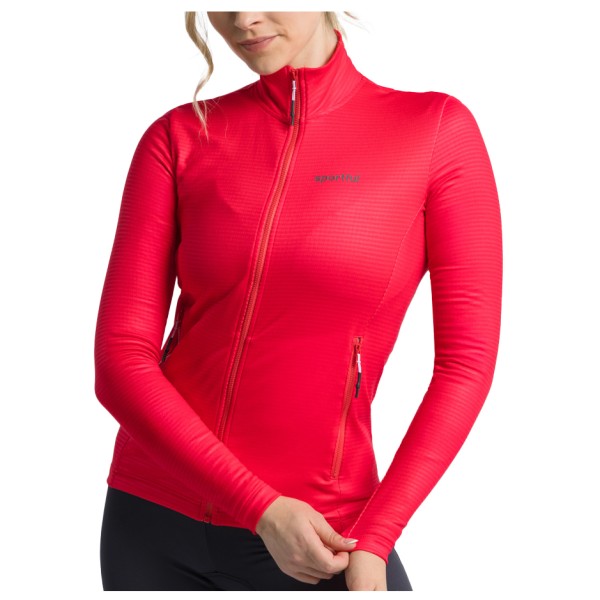 Sportful Women’s Cardio Fleece Langlaufjas Rood