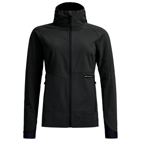 Ortovox Women’s Venet Softshell Hooded Jacket Softshelljack Zwart