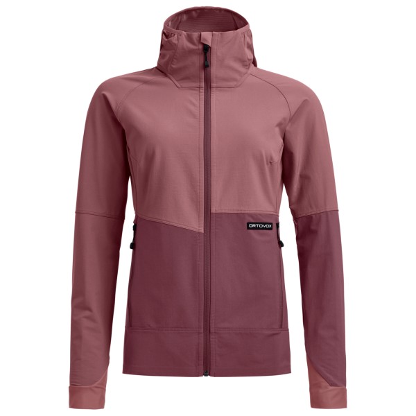 Ortovox Women’s Venet Softshell Hooded Jacket Softshelljack meerkleurig Multicolor