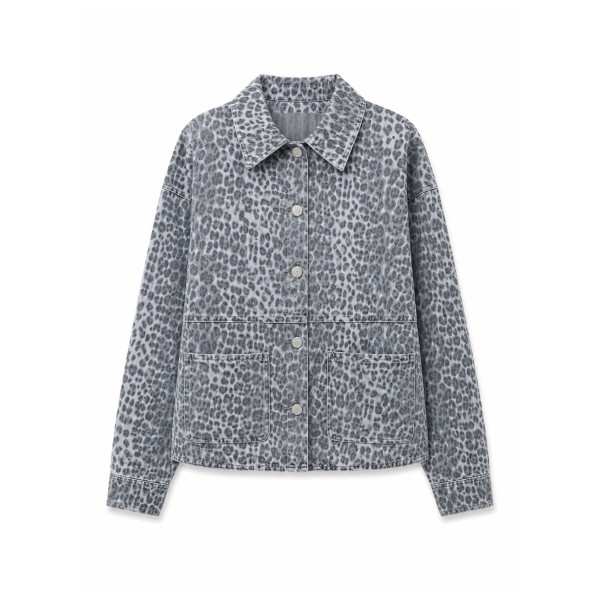 Mazine Women’s Printed Jacket Vrijetijdsjack Grijs