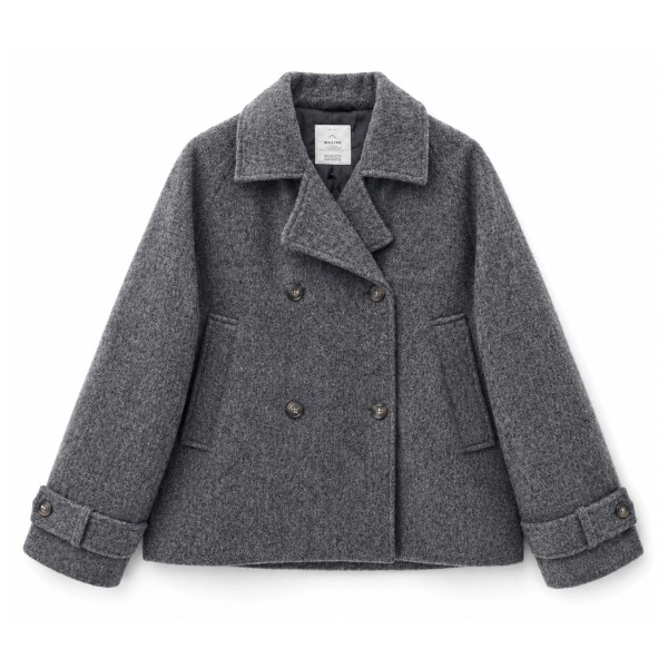 Mazine Women’s Vegan Wool Peacoat Vrijetijdsjack Grijs