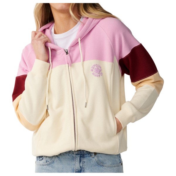 Rip Curl Women’s Party Wave Colour Block Z/T Trainingsjack Beige