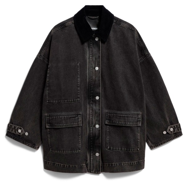 ARMEDANGELS Women’s Cord Collar Jacket Vrijetijdsjack /M Zwart