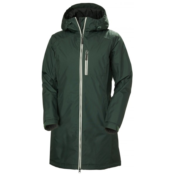Helly Hansen Women’ Long Belfast Winter Jacket Winterjack Groen