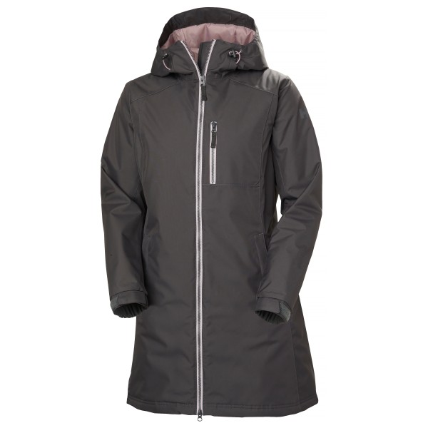 Helly Hansen Women’s Long Belfast Winter Jacket Winterjack Grijs