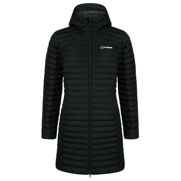 Berghaus Women’s Nula Micro Long Jacket Synthetisch jack Zwart