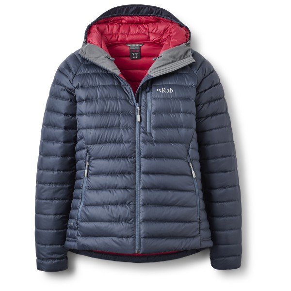Winterjacke Rab Microlight Alpine Jacket Damen (Gr 40 |blau)