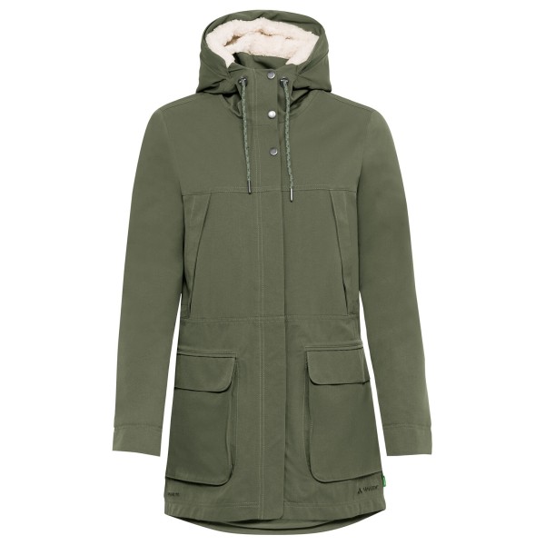 Vaude Manukau Parka II Parka Women (Größe 44 |oliv |wasserdicht)