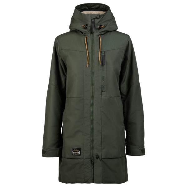 Lundhags Women’s Knak Pile Parka Parka Olijfgroen