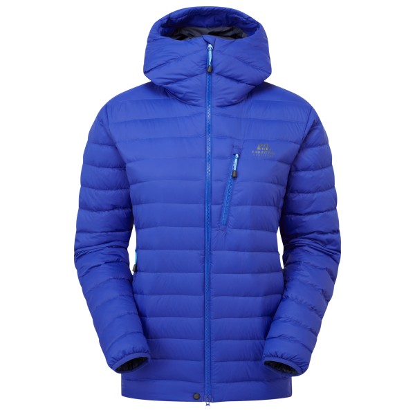 Mountain Equipment Women’s Earthrise Hooded Jacket Donsjack Blauw