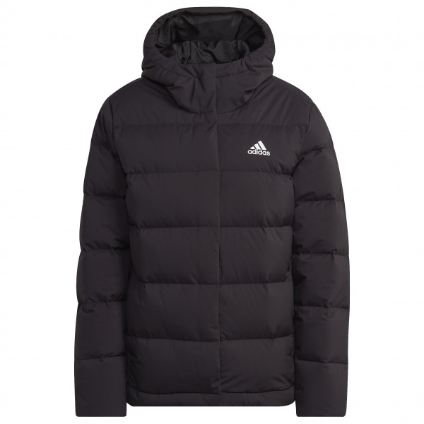 Image of adidas - Women's Helionic Hooded Jacket - Daunenjacke Gr L;M;S;XL;XS;XXL grau/schwarz;rot bei Bergfreunde.ch - der Outdoor Shop