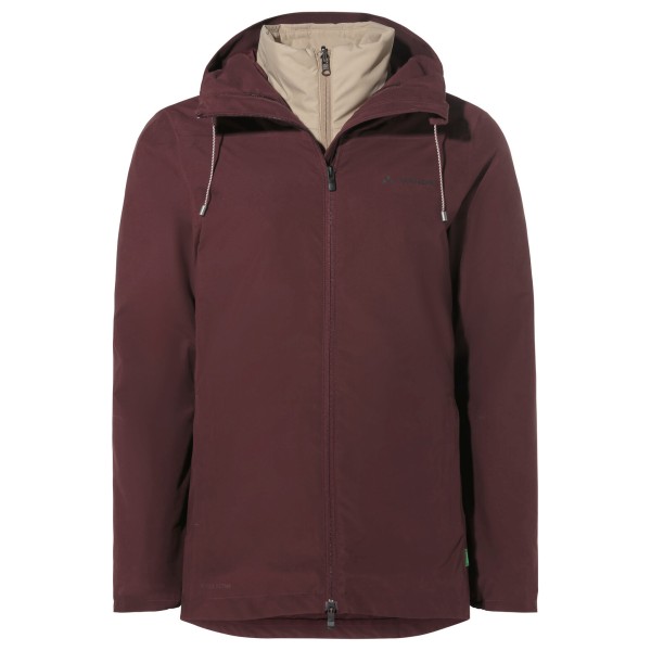 Vaude Mineo 3In1 Jacket Winterjacke Women (Gr 40 |braun |wasserdicht)