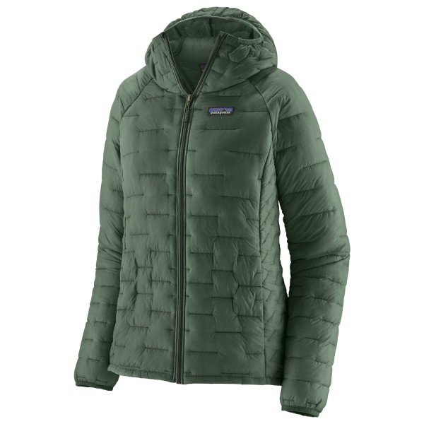 Patagonia Women’s Micro Puff Hoody Synthetisch jack /olijfgroen