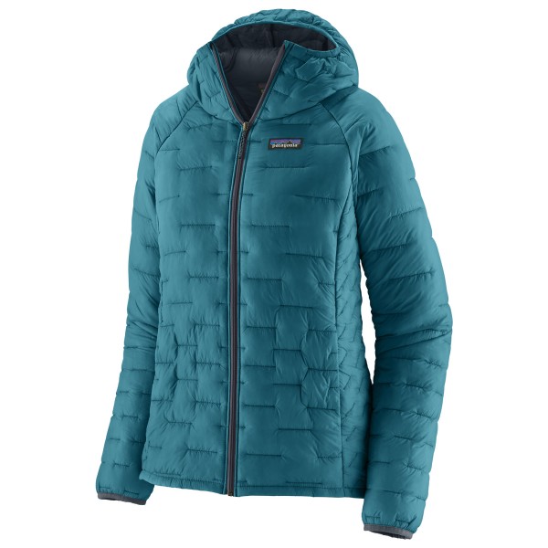Patagonia Women’s Micro Puff Hoody Synthetisch jack turkoois Blauw