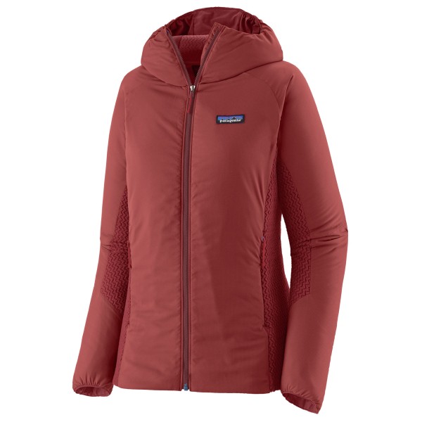 Image of Patagonia - Women"s Nano-Air Light Hybrid Hoody - Kunstfaserjacke Gr L;M;S;XL;XS;XXL rot;schwarz/grau'