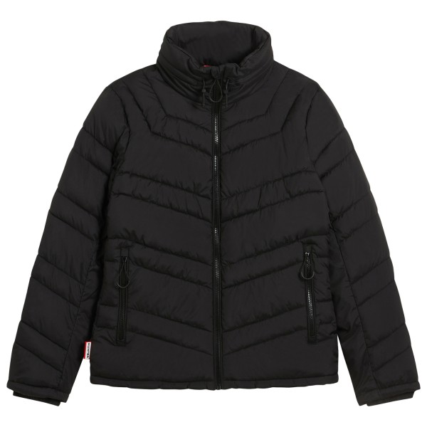 Image of Hunter Boots - Women"s Travel Packable Puffer Jacket - Winterjacke Gr M;S;XL;XS schwarz;weiß/grau'