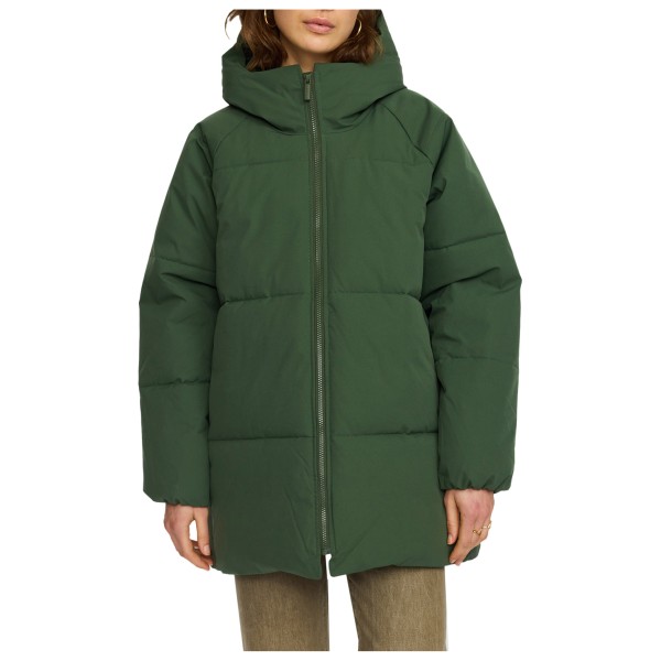 Selfhood Women’s Hip-length Puffer Parka Groen