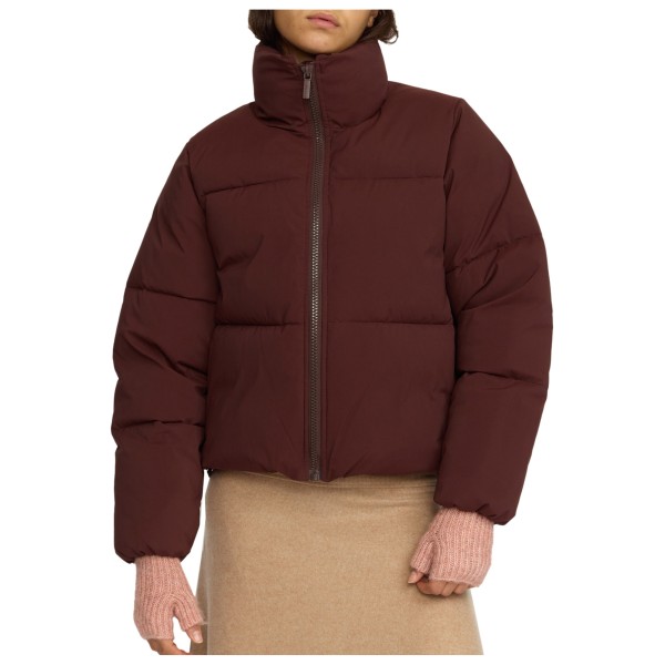 Selfhood – Women’s Short Puffer – Winterjack maat L, Rood