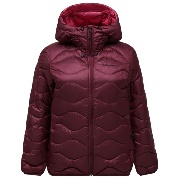 Peak Performance Women’ Helium Down Hood Jacket Donsjack Rood