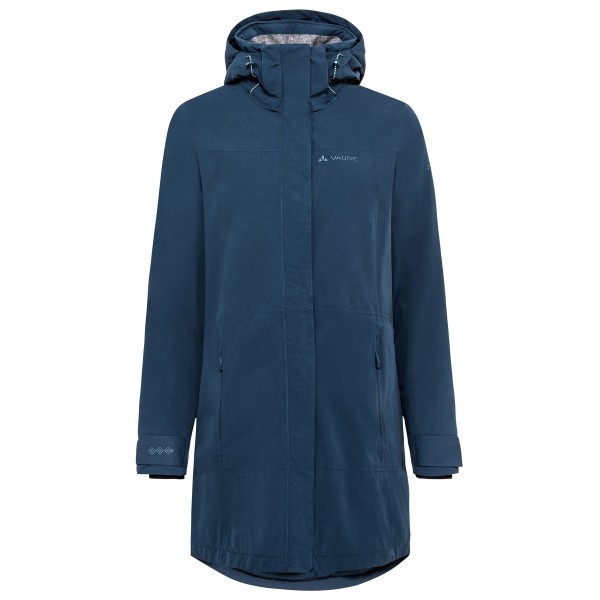 Image of Vaude - Women"s Skomer Wool Parka II - Parka Gr 34;36;38;40;42;44;46 blau;schwarz/grau'