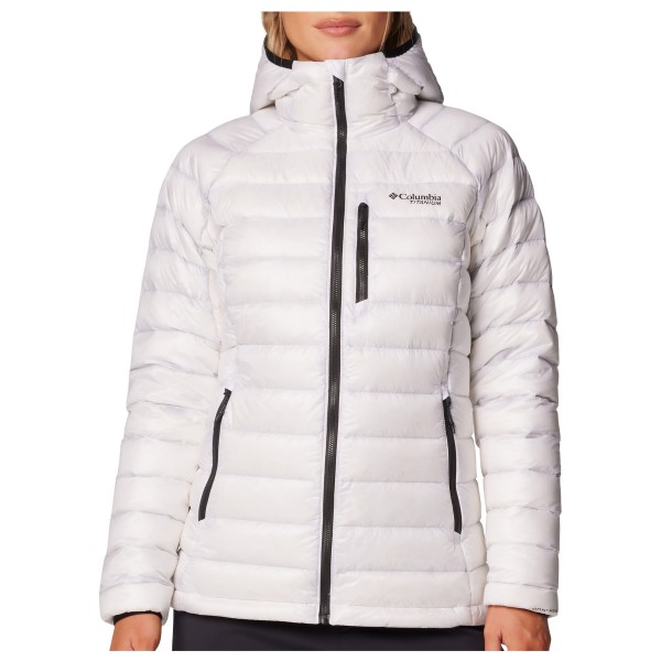 Image of Columbia - Women"s Arctic Crest Down Hooded Jacket - Daunenjacke Gr L weiß'