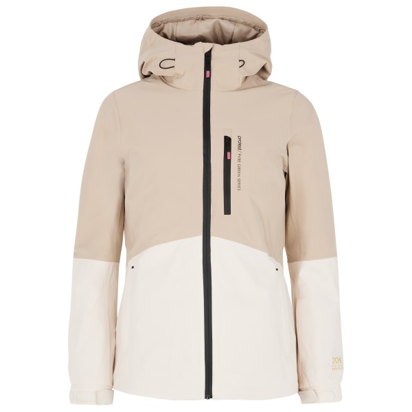 Image of Protest - Women"s Prtdisk Snowjacket - Skijacke Gr XL/42 beige/weiß'