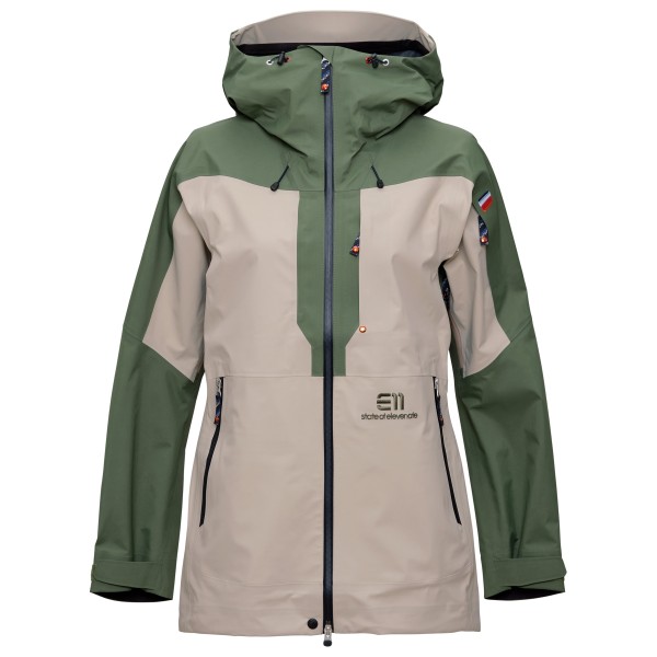 Elevenate – Women’s Pure 100 Jacket – Ski-jas maat M, Grijs