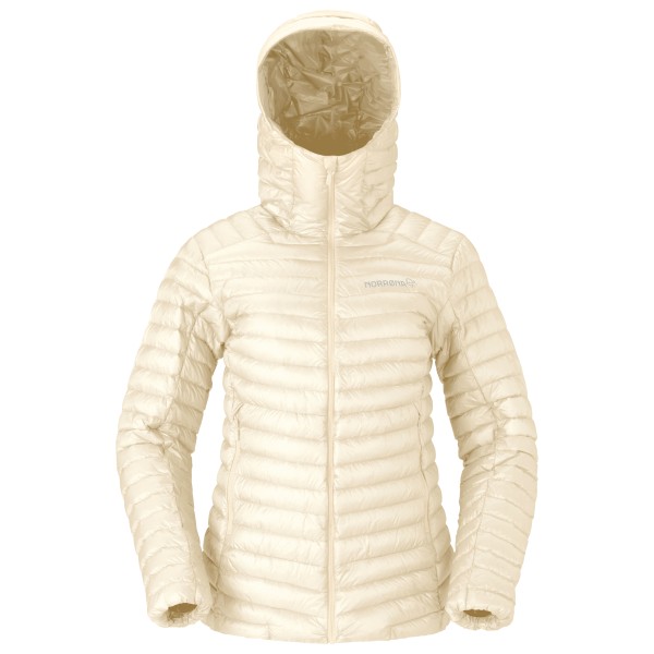 Norrøna Women’s Trollveggen Superlight Down800 Hood Donsjack Beige